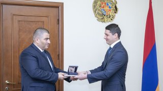 ՀՀ քննչական կոմիտեի մի շարք աշխատակիցներ պարգևատրվել են Քննչական կոմիտեի 10-ամյա հոբելյանի կապակցությամբ